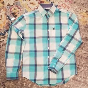 America Eagle Outfitters mens button down shirt